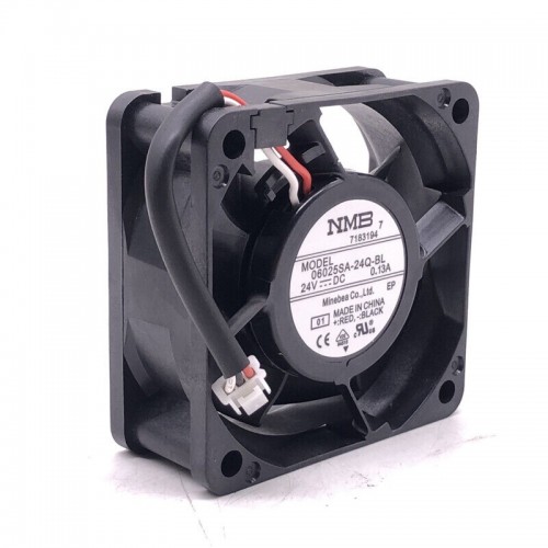 NMB 06025SA24QBL 24VDC 0.13A Cooling Fan 3 wire